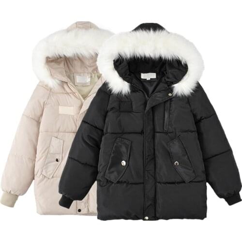 Winter Autumn Women Coats Za Sustans Thick Bat Sleeved Jackets Female Hooded Parkas Mujer Oversized Jakcets Coats