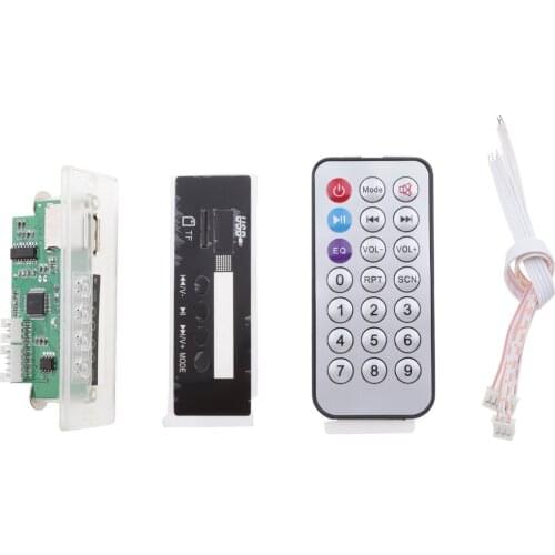 Car 12V MP3 Decoder Board Audio Sound Module TF USB AUX- in Radio