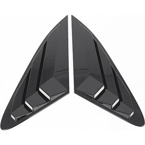 Car Rear Window Spoiler Cover Trim Side Triple-cornered Blinds Decoration for Kia K5/Optima 2020 2021