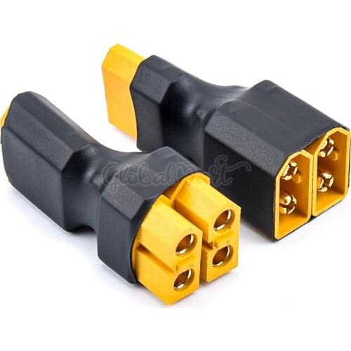 No Wires XT60 XT-60 Female Male Parallel Series Battery Connector Converter Adapter for Turnigy / Zippy RC Parts