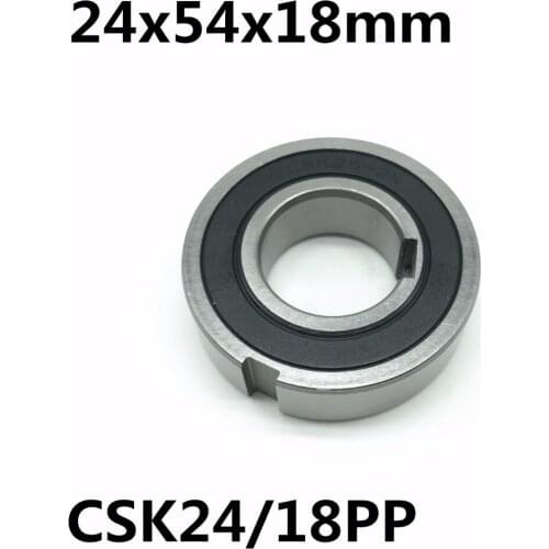 CSK24/18PP 24x54x18 mm One Way Bearing With Keyway Sprag Freewheel Backstop Clutch Free shipping
