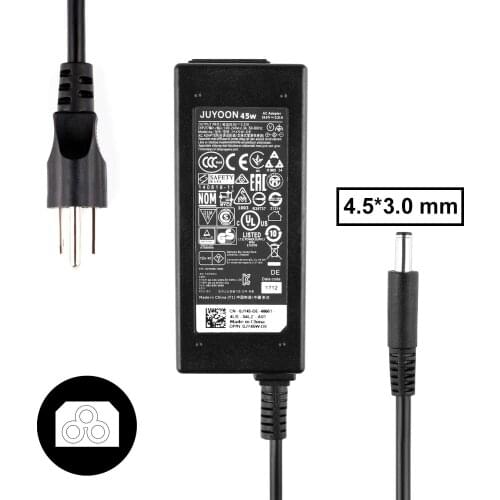 Huiyuan 45w Charger Power AC Adapter fit for dell-xps-13-charger fit for dell Laptop Charger fit for dell