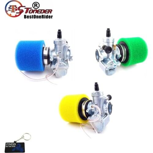 STONEDER Molkt 26mm Carburetor 45mm Air Filter For 110cc 125cc 140cc Engine SSR Thumpstar CRF70 LiFan YX KLX TTR Pit Dirt Bike