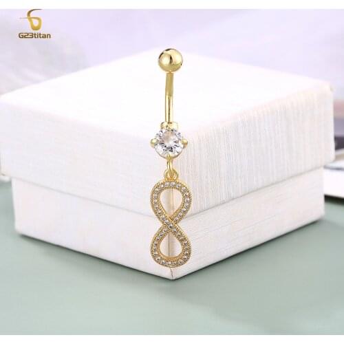 Letter Pendant Belly Button Ring Crystal Buckle Beach Belly Button Jewelry Body Chain Piercing Sexy Navel Piercing