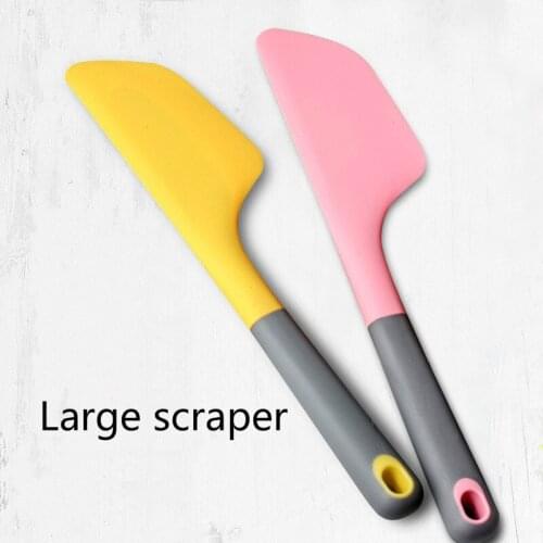 Silica Gel Blade Cake Spatula with Cream and Jam Smooth Knife Stirring Blade Large Baking Tools Kitchen Tools