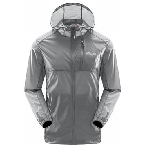 Men Skin Coat UV protection Outdoor Sports Camping Men Shirt Sun Protection Clothes