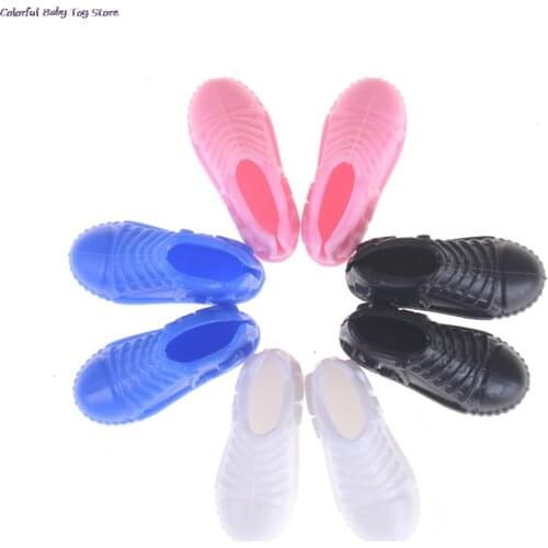 Newest 4 Pairs Fashion Sneackers For Doll Mini Toy For Doll Shoes Accessories Birthday Gift For Girls