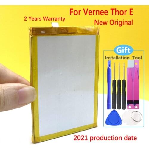 New Original 5020mAh Battery For Vernee Thor E MTK6753 Mobile Phone In Stock High Quality +Tracking Number