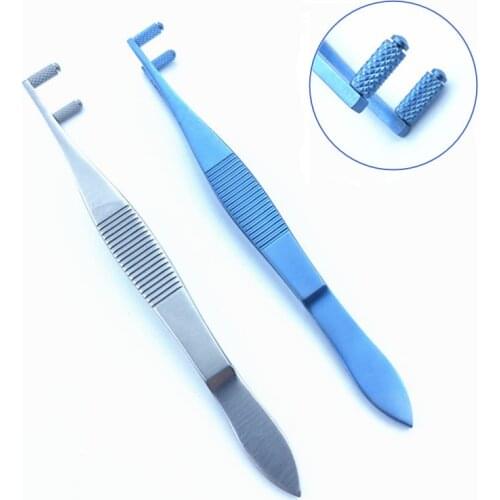 Ophthalmic Epithelial roller wheel forceps Titanium/ Stainless steel ophthalmic plastic surgical