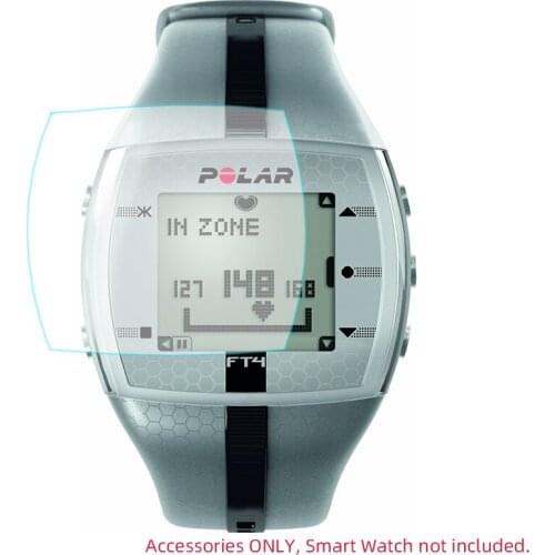 3pcs Anti-Scratch PET Clear Protective Film Guard For Polar FT7 FT4 Sporting Smart Watch LCD Screen Protector Cover Protection