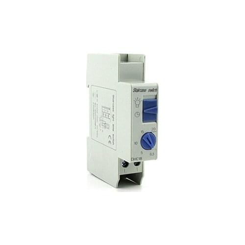 DHC DHC18 corridor lighting delay time relay normally open contact adjustable