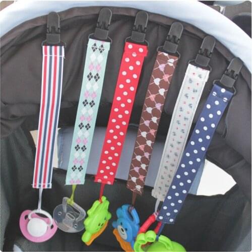 Nipple Belt Teether Pacifier Holder Baby Pacifier Clips Chain Cartoon Funny Dummy Clip For Baby Safe Soother Chain K0110