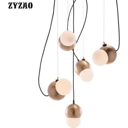 Nordic Post-modern Simple Living Room Led Pendant Lights Restaurant Bar Bedroom Bedside Lamps Dining Room Kitchen Hanging Lamps