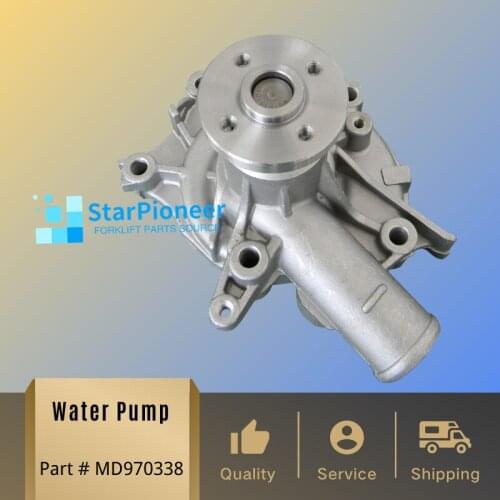 Forklift water pump for motor 4G63 Part # MD970338