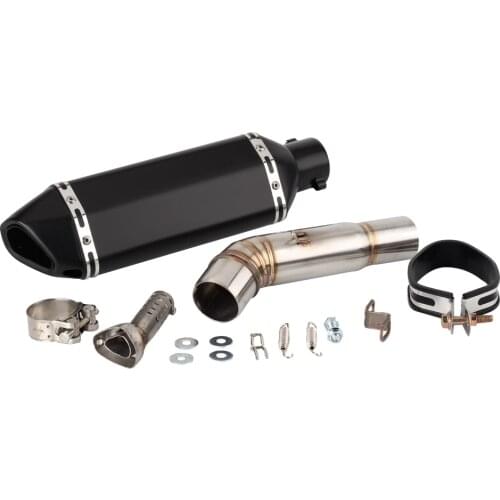 For Honda Hornet CB600F 2007 to 2013 Hornet 600 Escape CBR 600 F Exhaust Slip-on Motorcycle Exhaust Pipe Muffler And Link Pipe