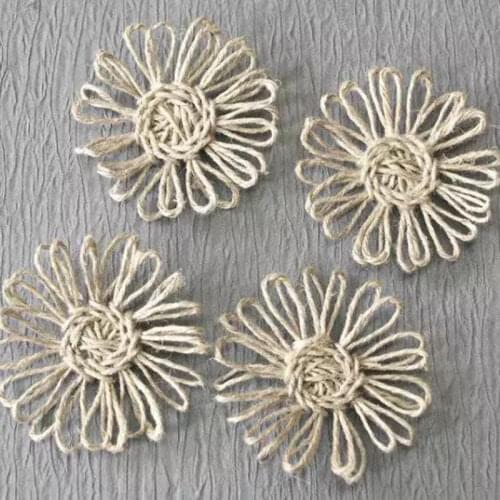 WCIC 20M Natural Hemp Rope DIY Tag Label Hang Rope Wedding Jute Thread Cords Woven Decorative Twine Jute String Gardening Cord