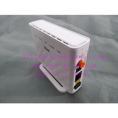 ZTE ZXHN F401 EPON ONU with single GE Lan port apply to FTTH modes. FiberCore