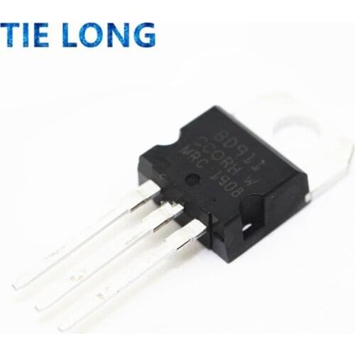 10pcs BD912 100V 15A TO-220 BD911 TO220 Darlington transistor new original 4.9