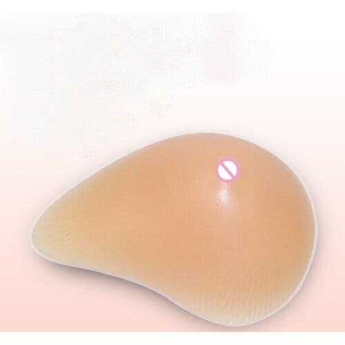 260g/pcs Explosive Silicone Fake Breast Forms Spiral Pattern Chest Pad Women Postoperative Rehabilitation Chest Care