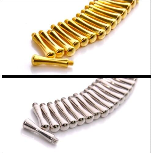 50 pieces/lot Removable Finger Rest Scissors Tang Tail Nail Clavo De Cola Hairstyling Tools Salon Shear Scissor Parts M:3*0.5mm