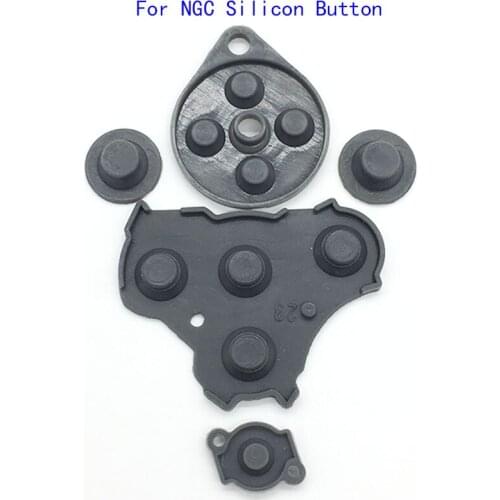 60sets For Nintendo GameCube NGC Controller Conductive Silicone Button Pad Replacements