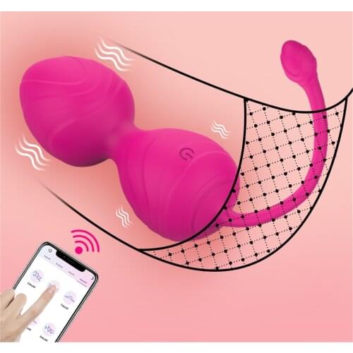Bluetooth App Vaginal Balls Panties Vibrating Egg Sex Toys For Women Wireless Remote Control Kegel Ball Ben Wa Ball Geisha Balls