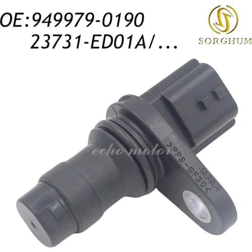 FOR NISSAN TIIDA TEANA VERSA NOTE CUBE MICRA QASHQAI LIVINA CAMSHAFT POSITION SENSOR 23731-ED01A 949979-1500 949979-0190 5S11483