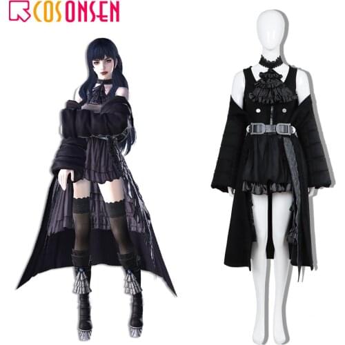 FINAL FANTASY XIV FF14 Gaia cosplay costume FFXV Shadowbringers dress adult costume COSPLAYONSEN custom made