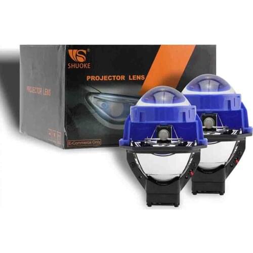 1.8" 2.5" 3.0" Biled Bi-LED Projector Retrofit Headlight Len 70W 20000LM Lenses for tiguan, for mazda 3 bk 6 gh, kia sportage 4