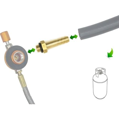 Multi-purpose Outdoor Camping Stove Switching Valve Accessories Connector To LPG Cylinders Liquefied Cylinder Gas Tank Adapter