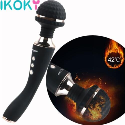 Multispeed Rechargeable AV Magic Wand Vibrator Sex Toys for Woman Sex Massage G Spot Vibrators for Women Adult Sex Machine Shop