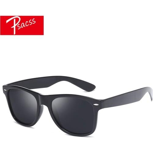 Psacss Polarized Vintage Sunglasses Men Retro Rivet High Quality Mens Sun Glasses Luxury Driving Eyewear lentes de sol hombre