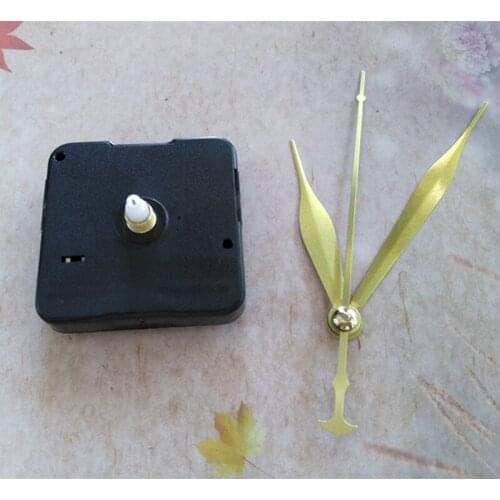Wholesale 50PCS 12MM Shaft Insertion Clock with Gold Hands DIY Quartz Clock Wall Clock Repair