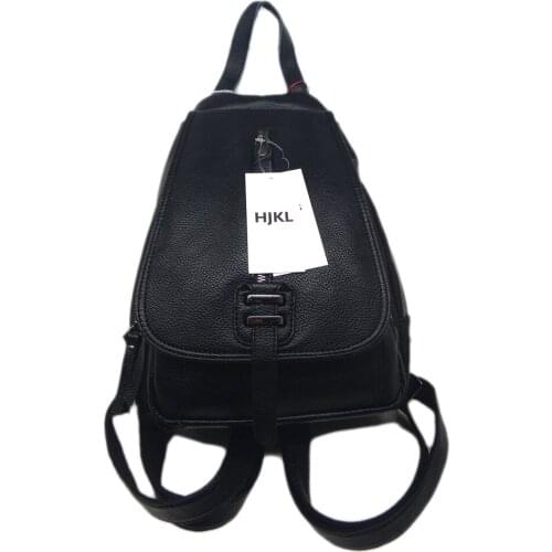 ORANGE LEAF Women's Leather Backpacks