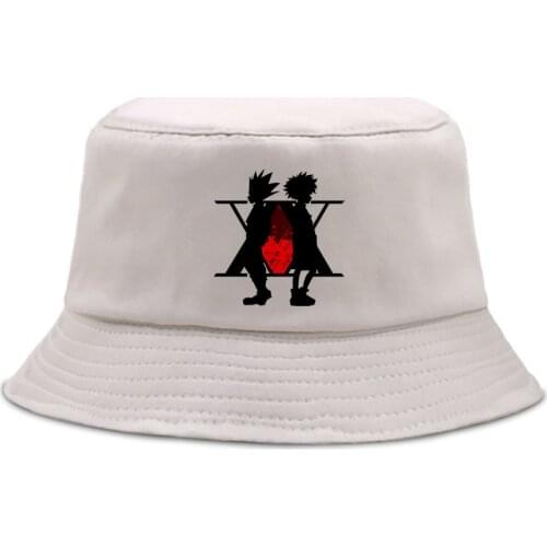 Hunter X Hunter bucket hat Killua Zoldyck Baka Classic Comic panama cap Classic Anime Japan Cotton panama fisherman cap