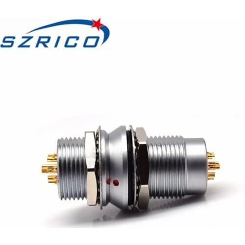 M15 Connector FAG HGG 2B 10 pin male Plug Metal Waterproof Connector Auto Wire Circular Connector