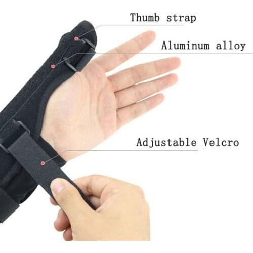 1pc Adjustable Wrist Thumb Hand Splint Support Brace Stabiliser Arthritis Glove Thumbs Wrist Protector Left/Right Hand Training