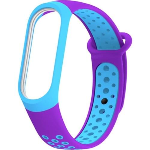 100Pcs/lot Silicone Mi Band 4 3 Strap For Xiaomi Mi Band 4 3 sport watchband Bracelet Wristband Miband 4 3 Accessory correa Band