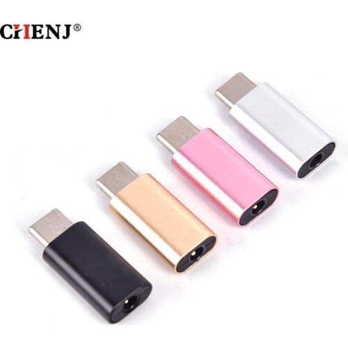 Type-C to 3.5mm Jack Converter Earphone Audio Adapter Cable Type USB C to 3.5 mm Headphone Aux Cable for Smart Phones