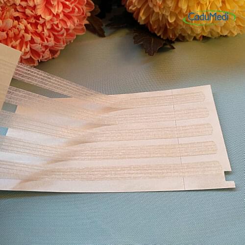 1pcs 6mm*100mm cut eyebrows free seam tape caesarean section postpartum beauty adhesive tape surgical wound reduction tension b