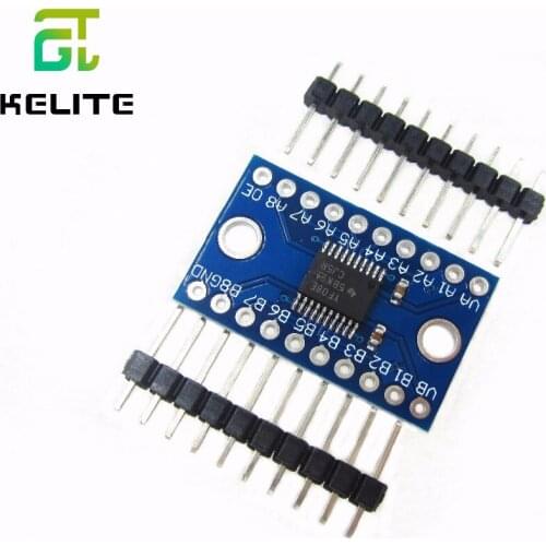 10PCS/LOT 3.3V 5V TXS0108E module 8 Channel Logic Level Converter Convert TTL Bi-directional Mutual Convert