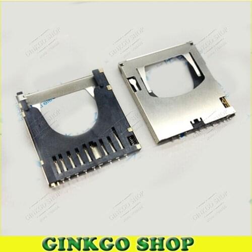 5pcs/lot New 2 in 1 11P 11Pin SD card holder connector SD Memory Slot Sockect Free shipping