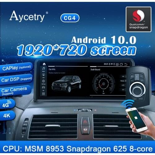 Android 10 Snapdrago 1920*720P screen Car Multimedia Radio GPS for BMW X3 E83 2004-2010 navigation video 4G no 2 din DVD Player