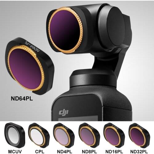 DJI Pocket 2 UV CPL ND4PL ND8PL ND16 PL ND 32 PL ND 64 PL Camera Lens Filter for DJI OSMO POCKET Gimbal Accessories