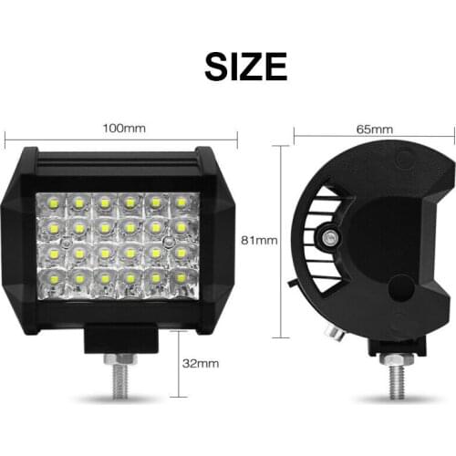 Driving Car lights Lamp Off-road Parts Replacement 1pcs 20000LM 4 Inch