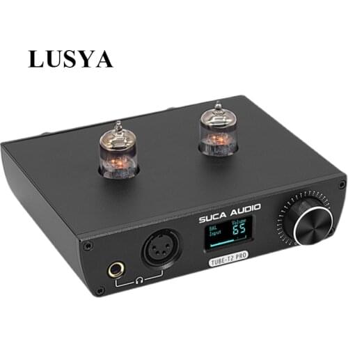 HiFi balanced XLR input 6N3*2 bile TPA6120*2 Headphone Amplifier For 16-600ohm Earphone