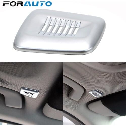 Car Interior Roof Dome Microphone Cover Trim For BMW F30 F32 F07 F10 F15 F12 F25 X3 X5 3 4 5 6 Series ABS Car Accessories