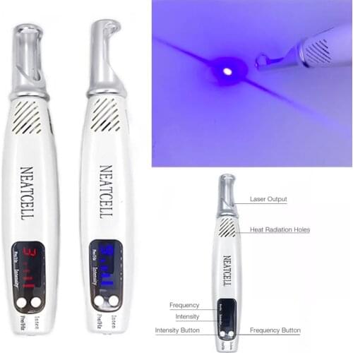 Neatcell Picosecond Laser Pen Radiofrequency Device Tattoo Eliminating Pen For Face Hand Skin Caring Scar Take Off Machine