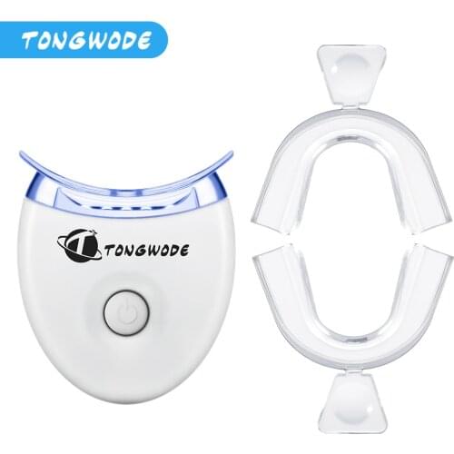 Mini Tooth Whitening Lamp 5 LED Teeth Whitening Light Accelerator Low Sensitity to Teeth Gum Teeth Whitening LED Cool Blue Light