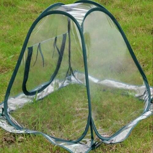 Lvju Plant Grow Bags Greenhouse Garden Green House PVC Cover Transparent Garden Greenhouse Grow House For Seedlings/Planting